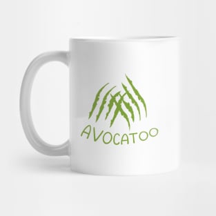 funny meow avocato cat Mug